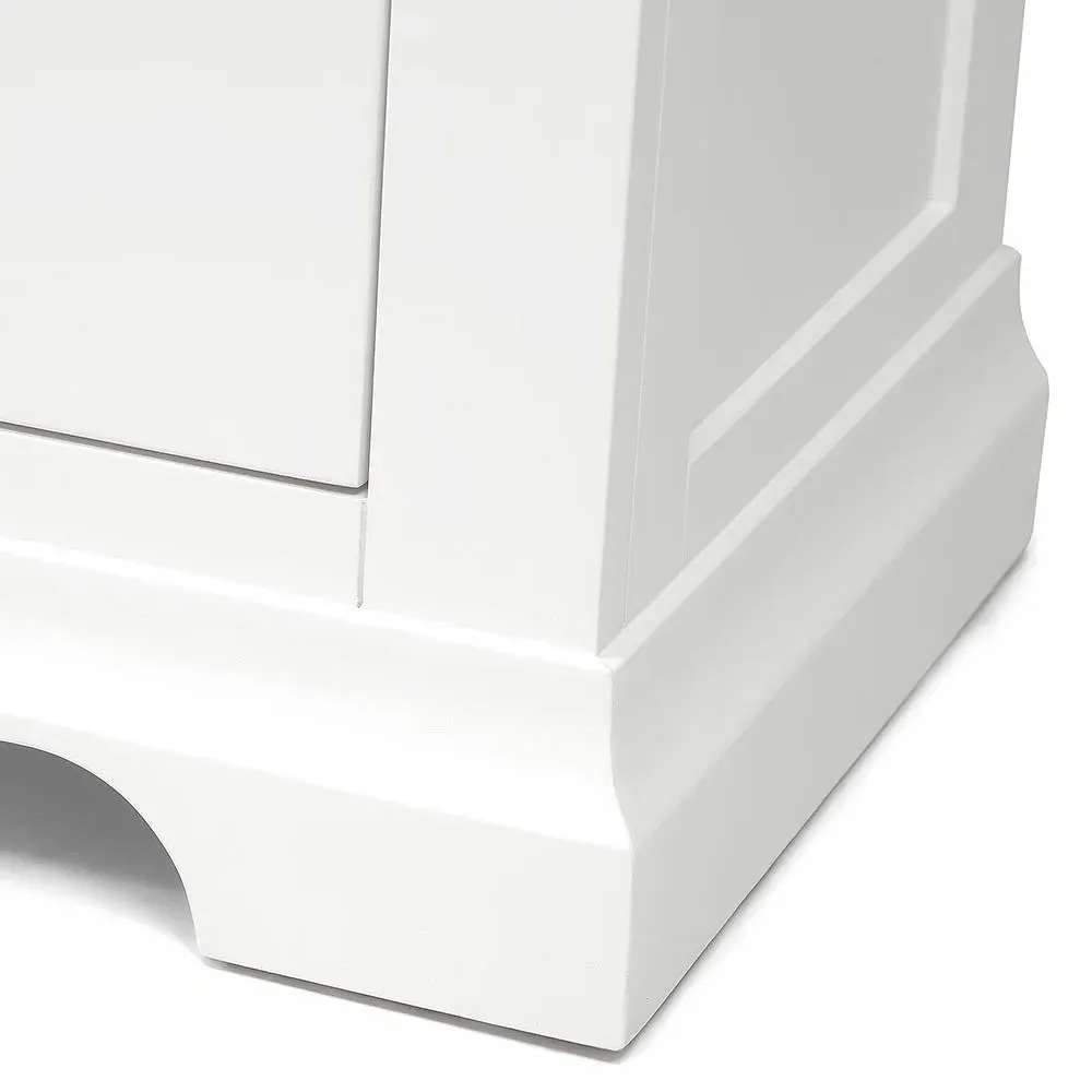 Chantilly 5 Drawer Chest - Warm White