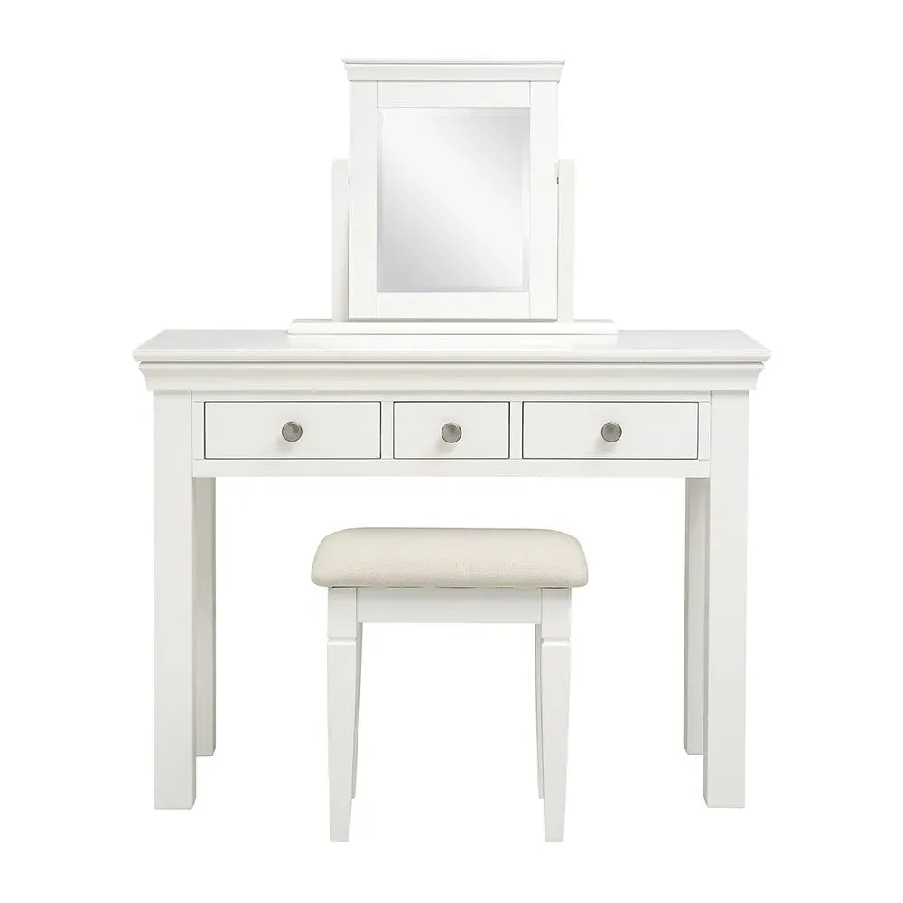 Chantilly Console Desk - Warm White