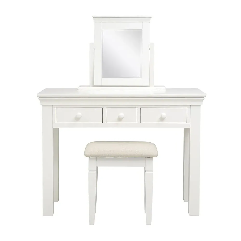 Chantilly Console Desk - Warm White