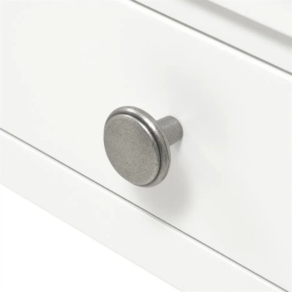 Chantilly Console Desk - Warm White