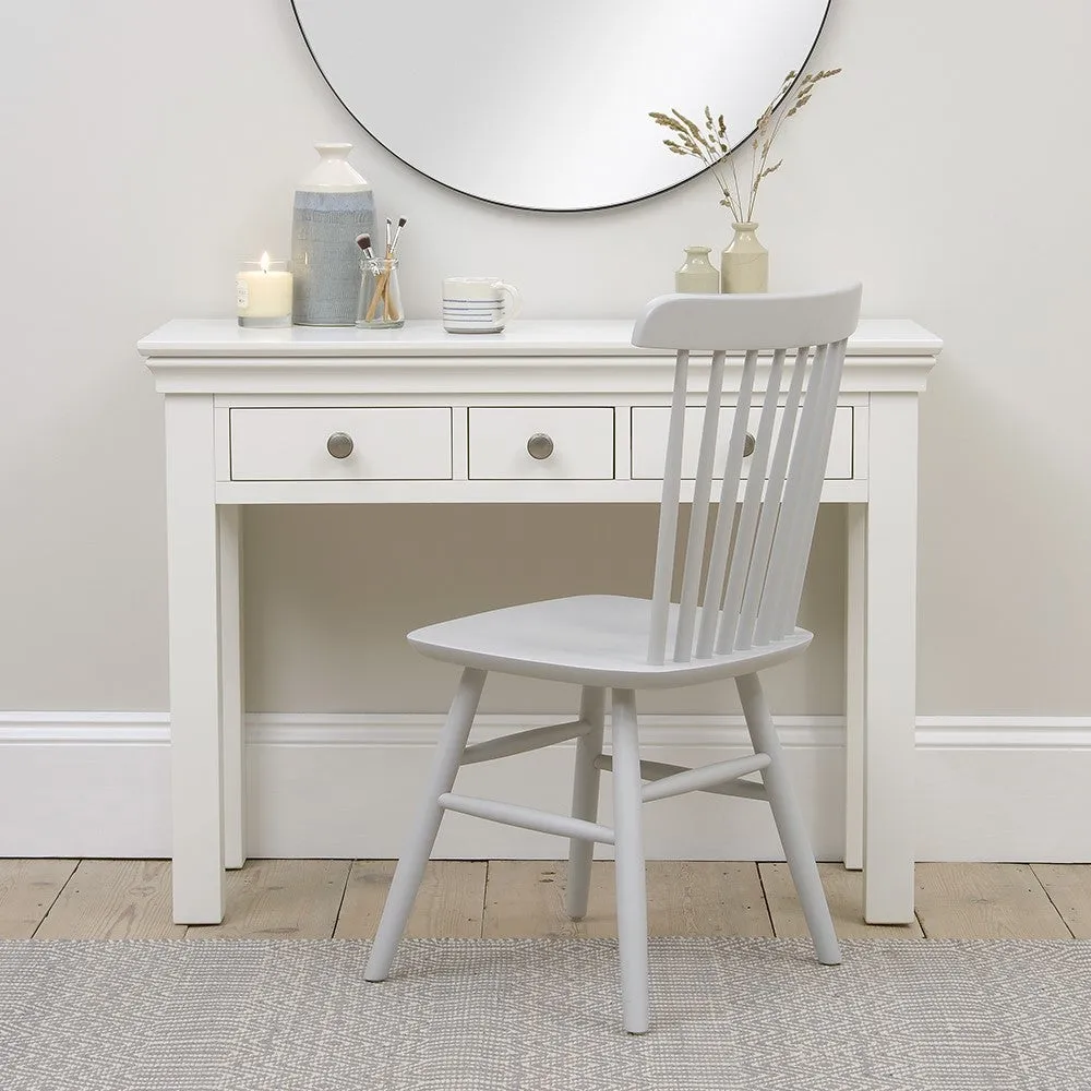 Chantilly Console Desk - Warm White