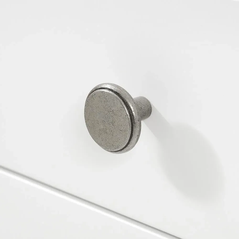 Chantilly Double Wardrobe Bedroom Set - White