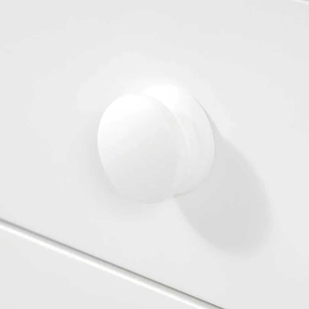 Chantilly Pair of Bedside Tables - Warm White