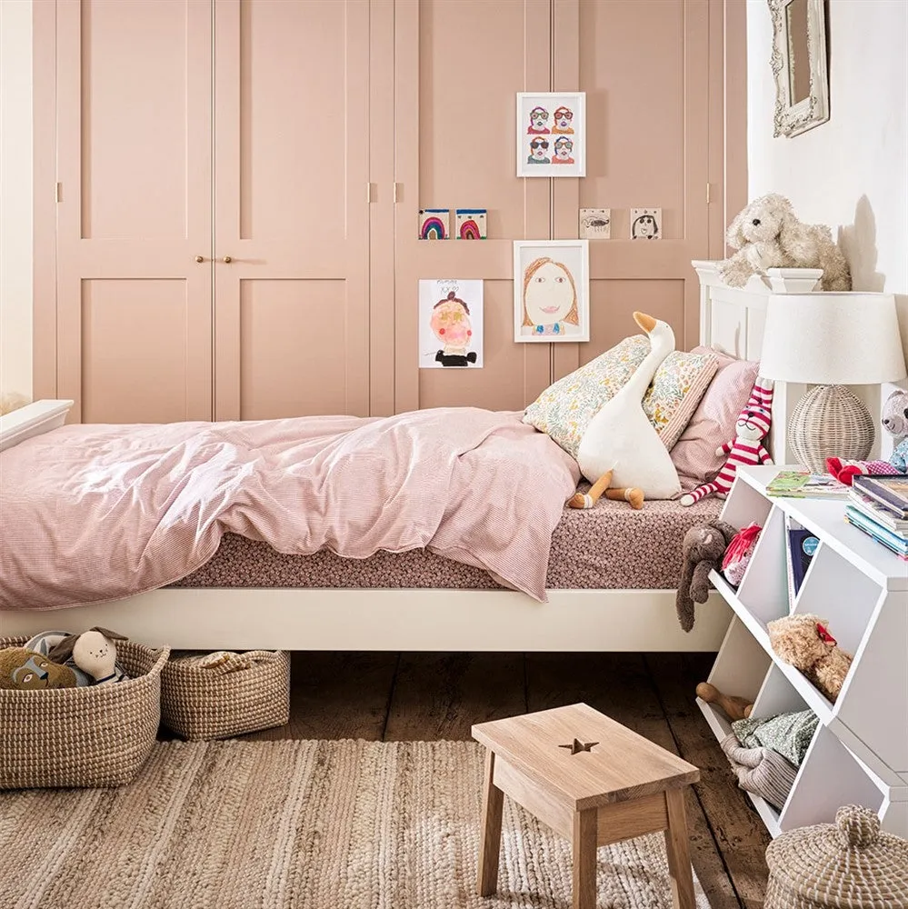 Chantilly Single Bed Frame - Warm White image