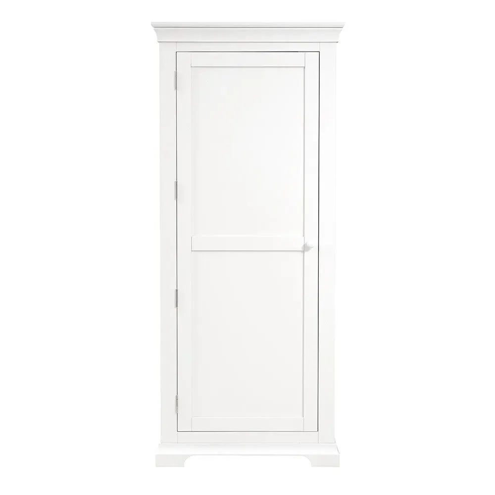 Chantilly Single Wardrobe - White