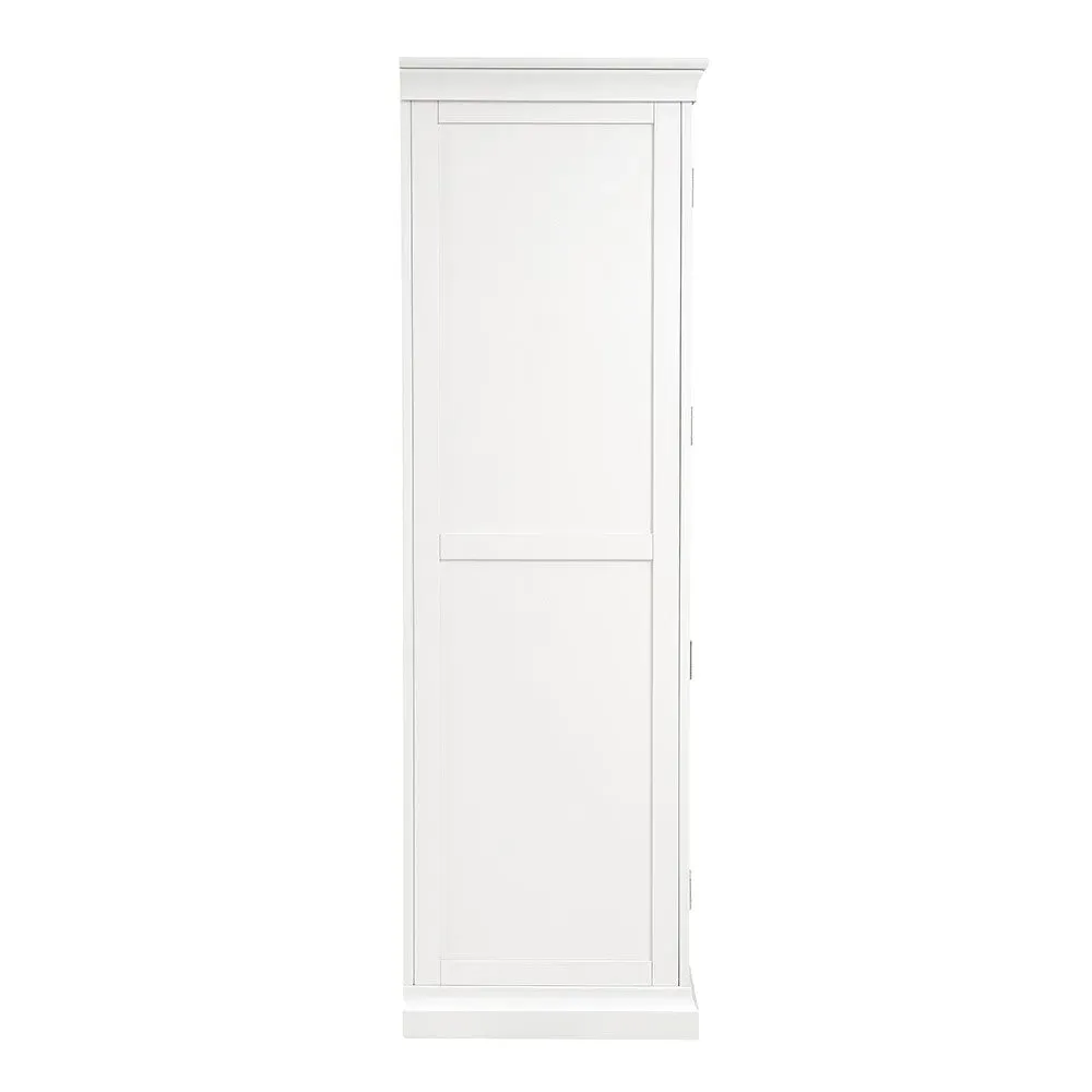 Chantilly Single Wardrobe - White