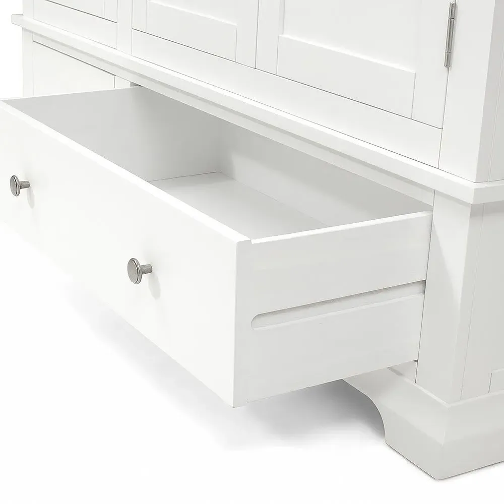 Chantilly Triple Wardrobe - Warm White