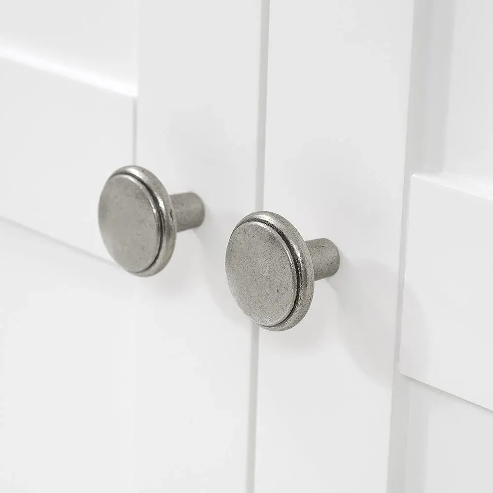 Chantilly Triple Wardrobe - Warm White