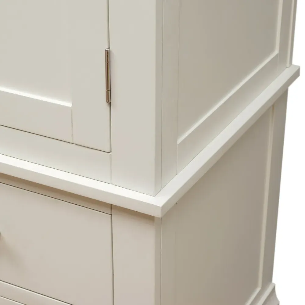 Grand Triple Wardrobe - Warm White