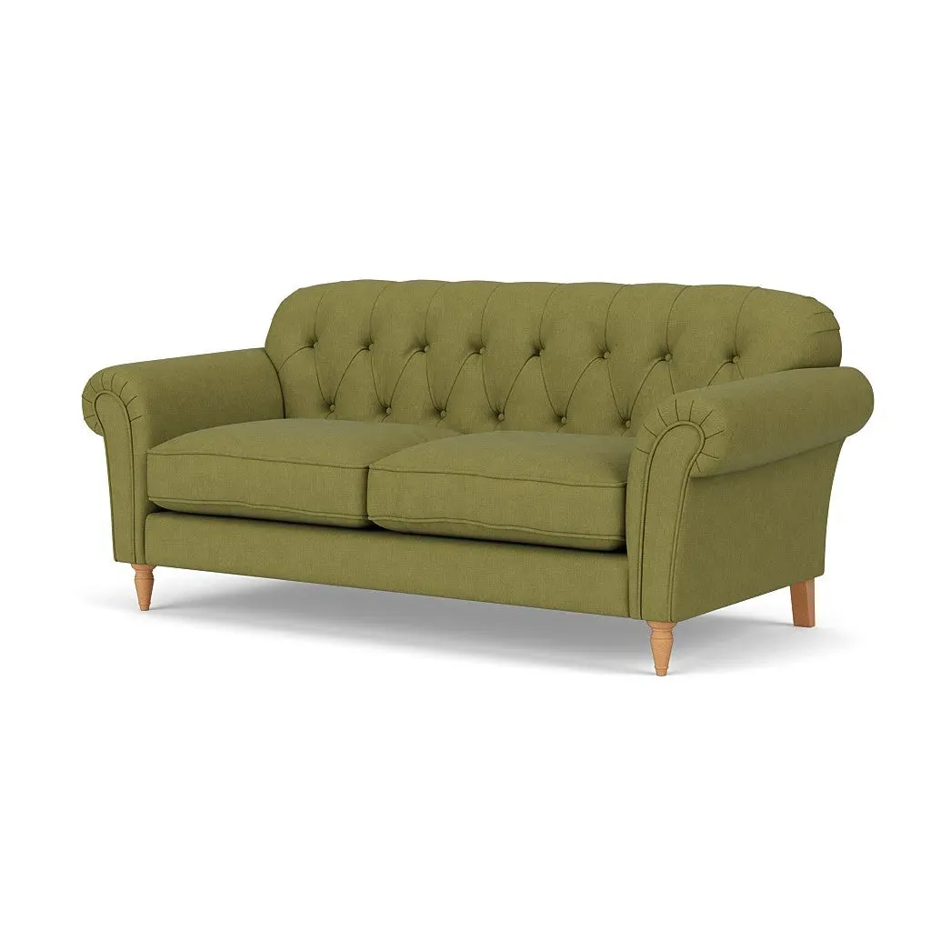 3-Seater Sofa - Apple, House Linen Mix