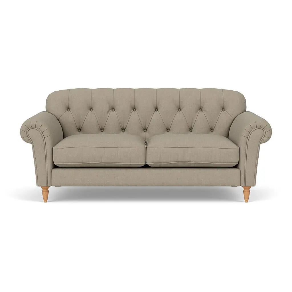 3-Seater Sofa - Dove Grey, House Linen Mix image