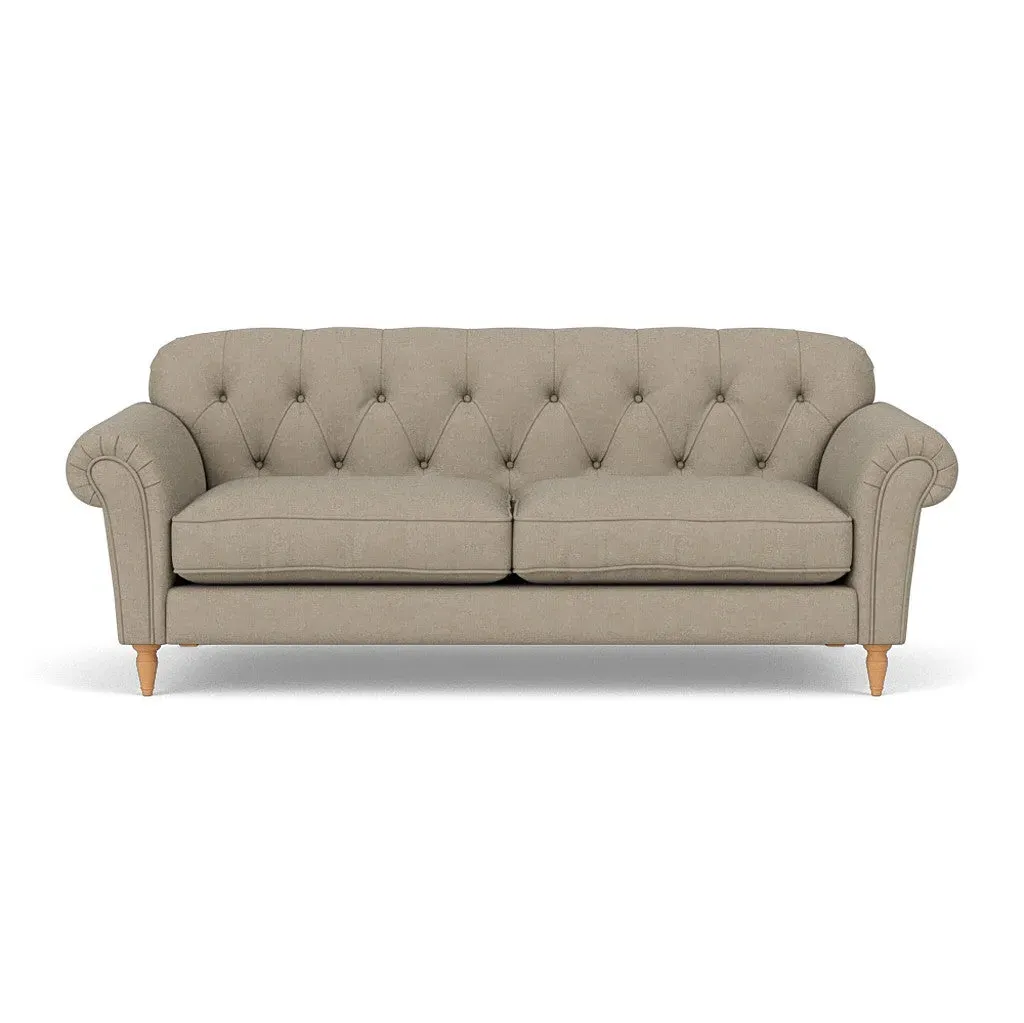 4-Seater Sofa - Dove Grey, House Linen Mix