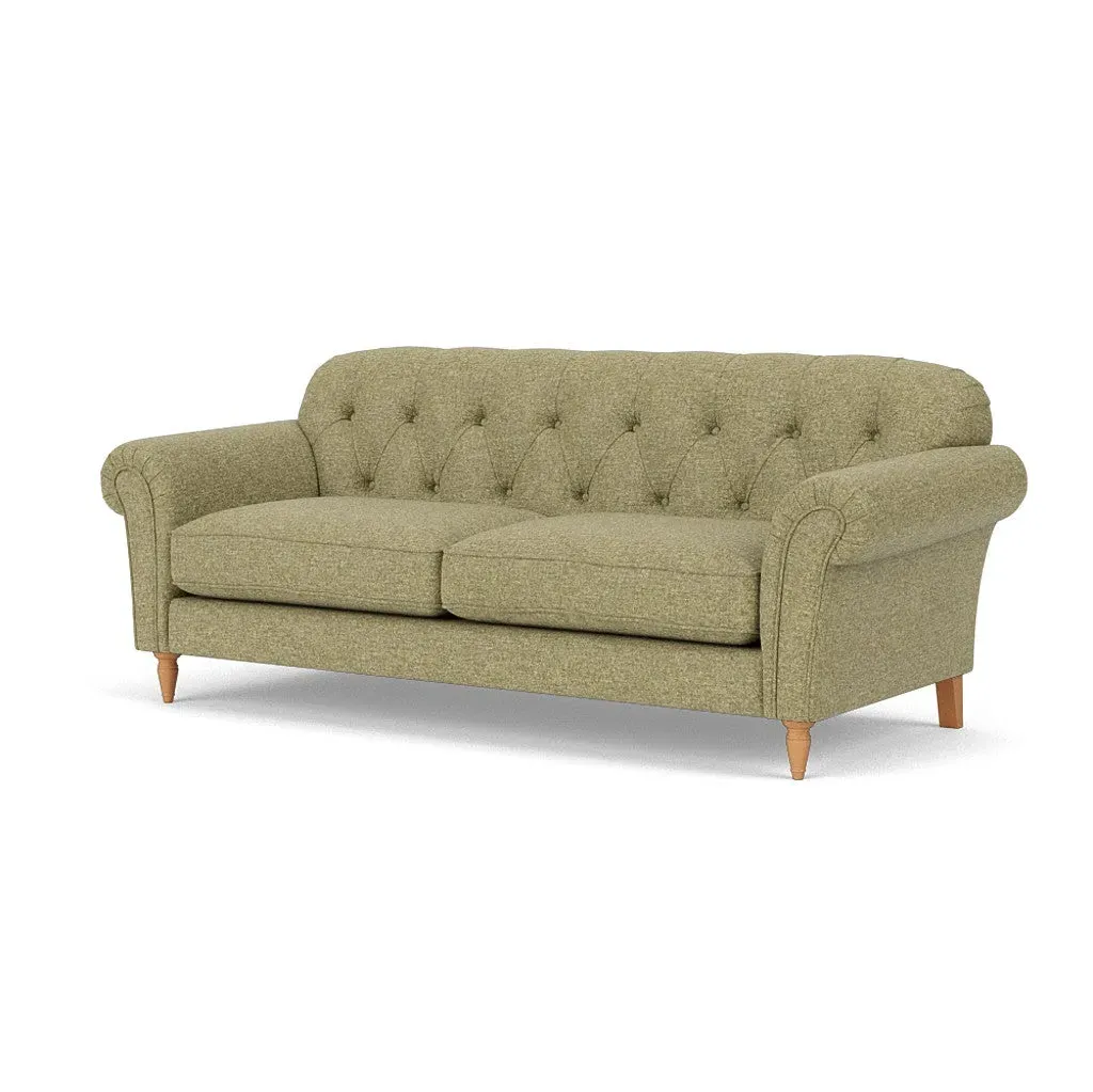 4-Seater Sofa - Sage, Aquaclean Oxford