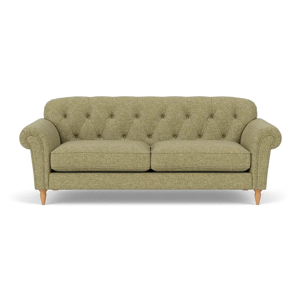 4-Seater Sofa - Sage, Aquaclean Oxford