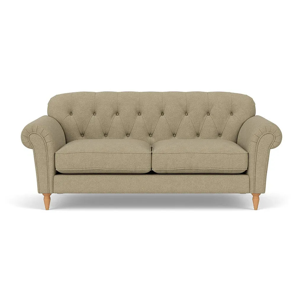 Chapman 3-Seater Sofa - Green Marl, House Weave image