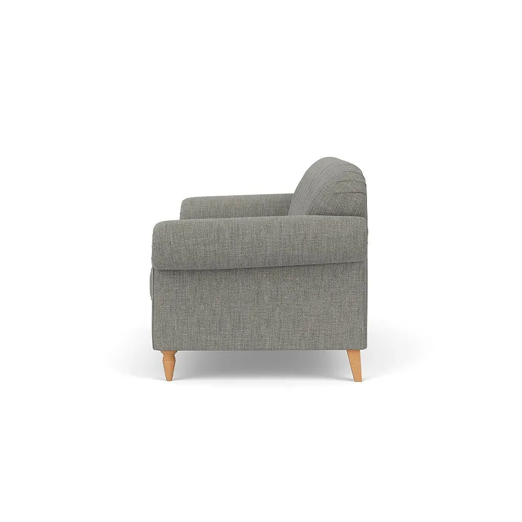 Chapman 3-Seater Sofa - Grey Marl, Rustic Weave