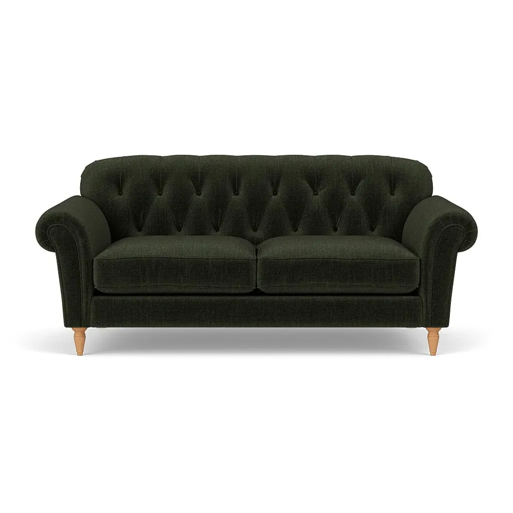 Chapman 3-Seater Sofa - Moss, Eco Chenille image