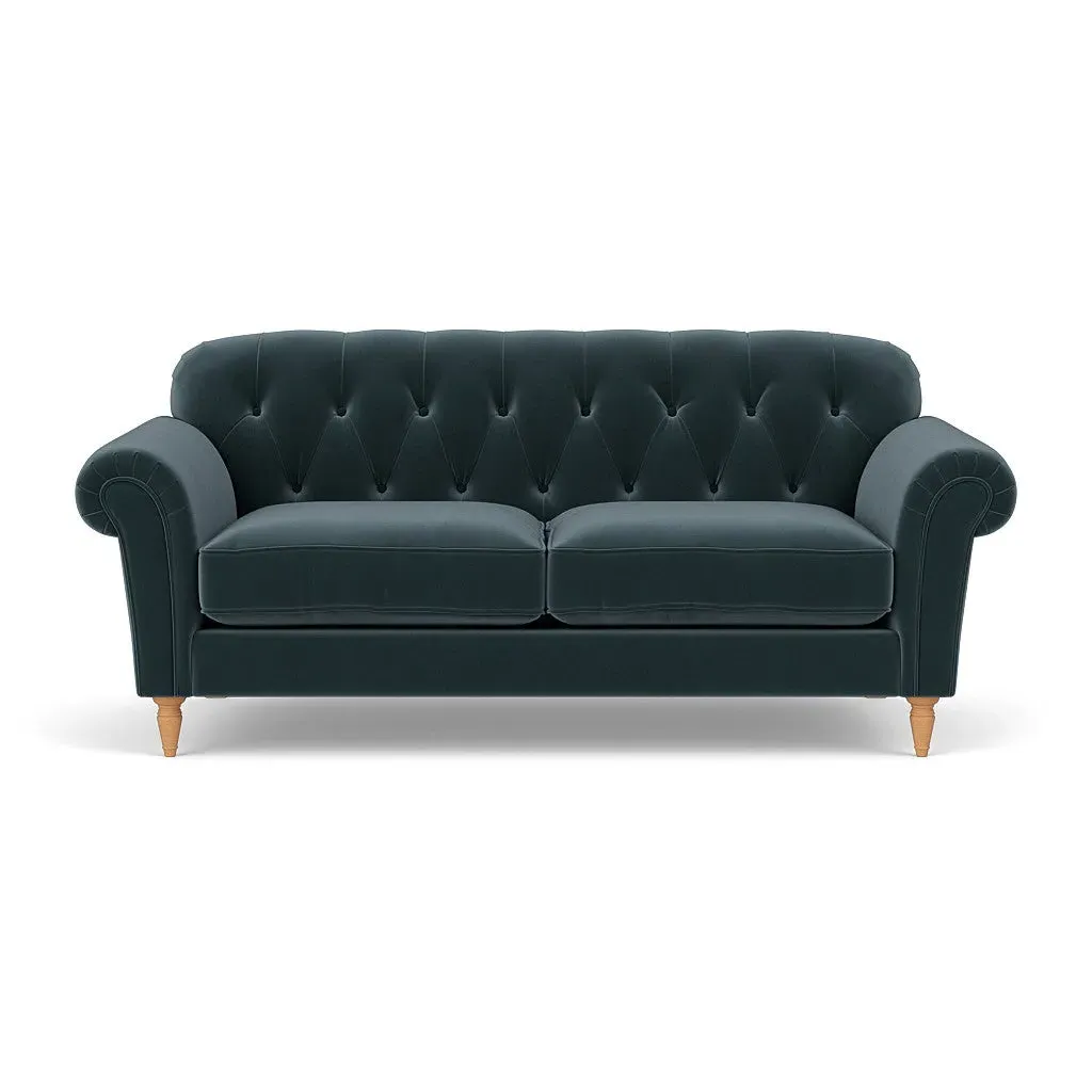 Chapman 3-Seater Sofa - Night Sky, Matt Velvet image