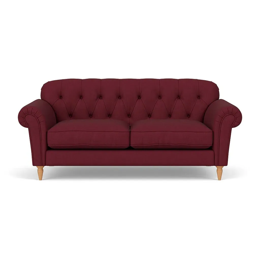Chapman 3-Seater Sofa - Rosehip, House Linen Mix image