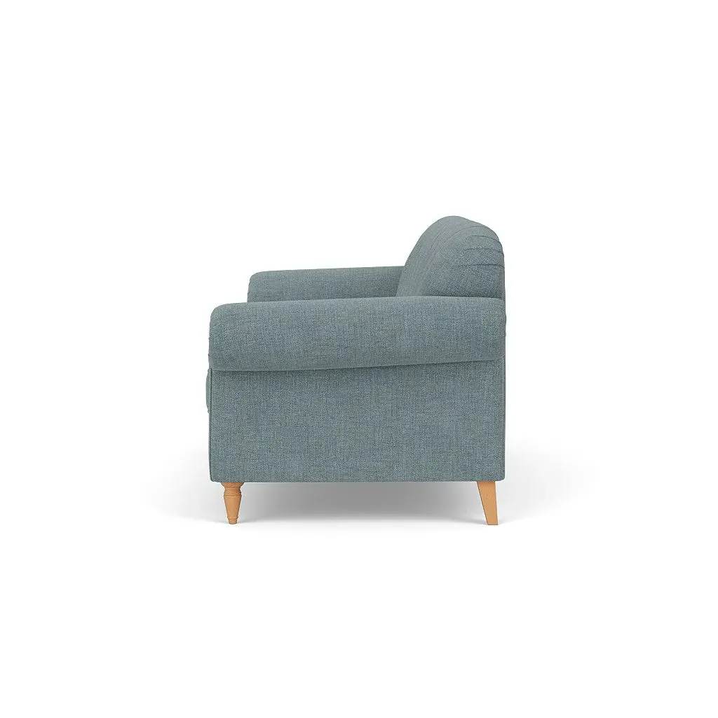 Chapman 3-Seater Sofa - Teal Marl, Rustic Weave