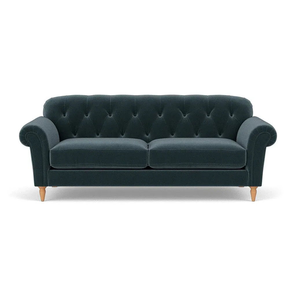 Chapman 4-Seater Sofa - Night Sky, Matt Velvet image
