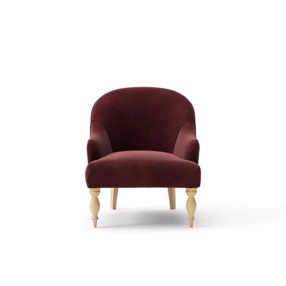 Armchair - Dark Rosehip, Matt Velvet