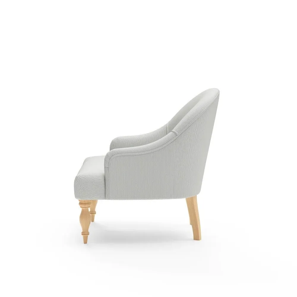 Armchair - Duck Egg, Broadway Stripe