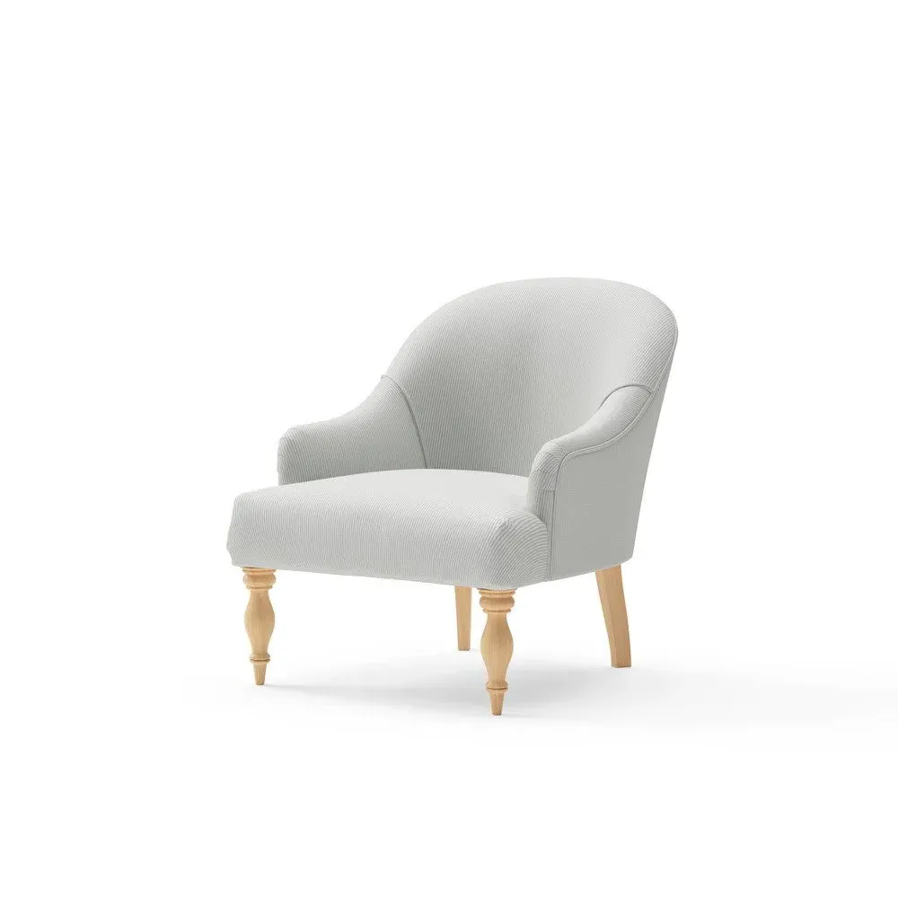 Armchair - Duck Egg, Broadway Stripe