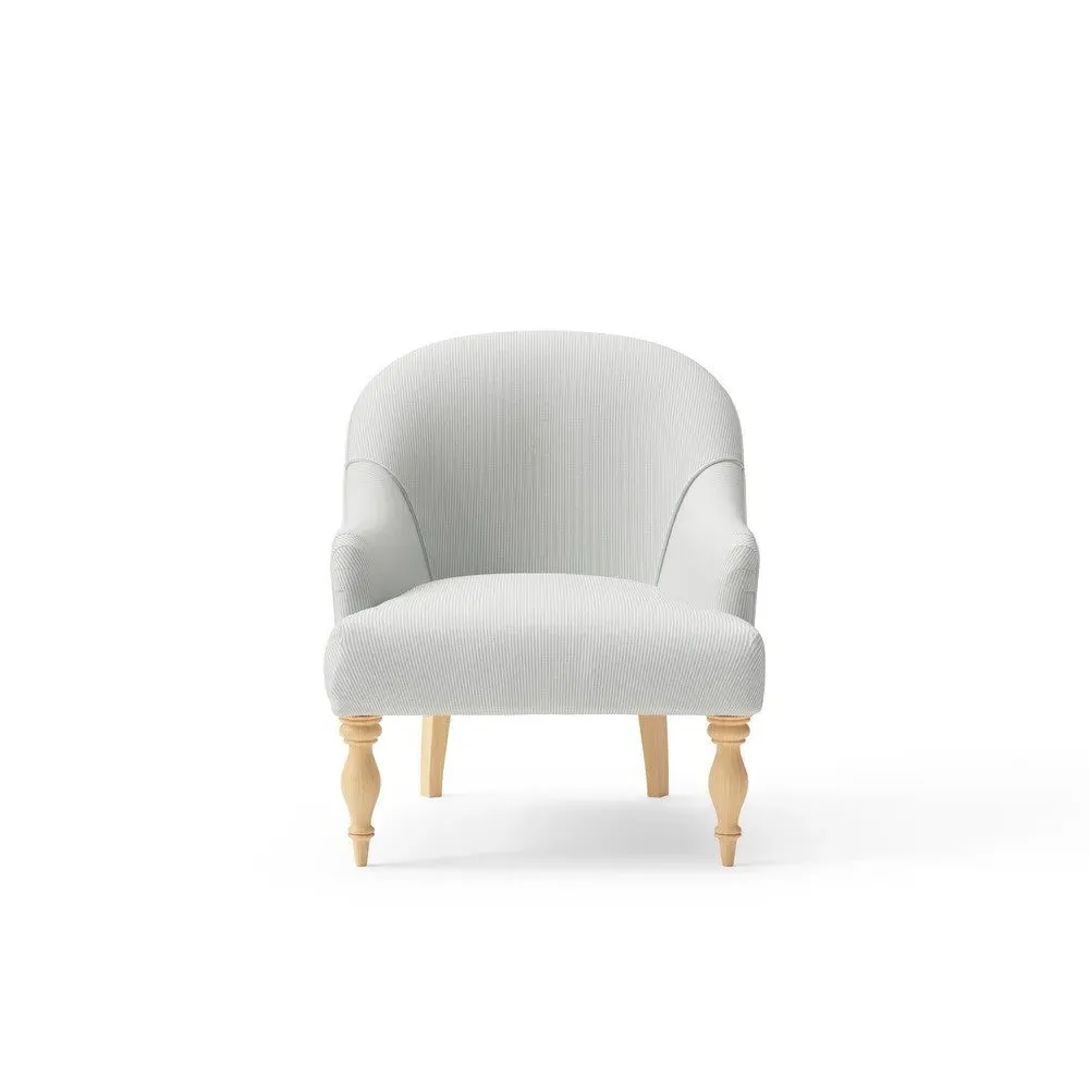 Armchair - Duck Egg, Broadway Stripe image