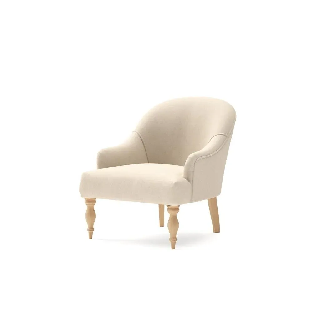 Armchair - Lily White, House Linen Mix