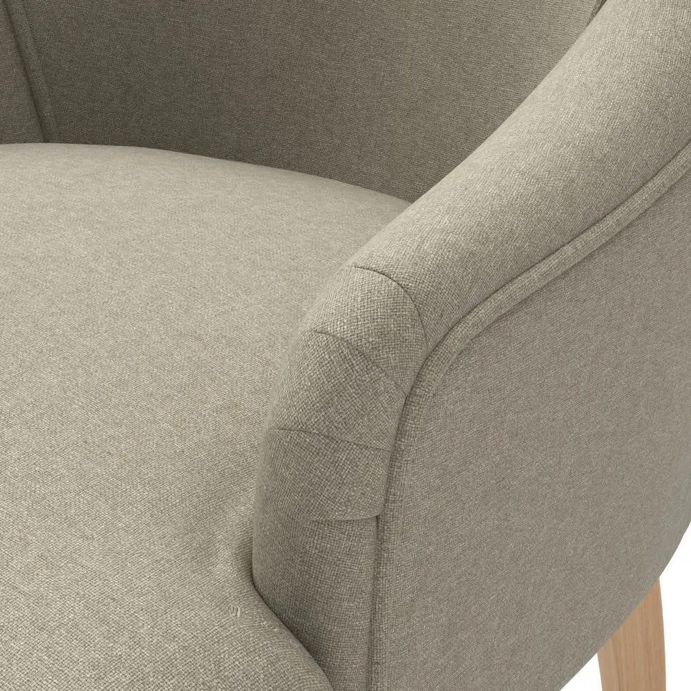 Armchair - Mid Grey, House Linen Mix