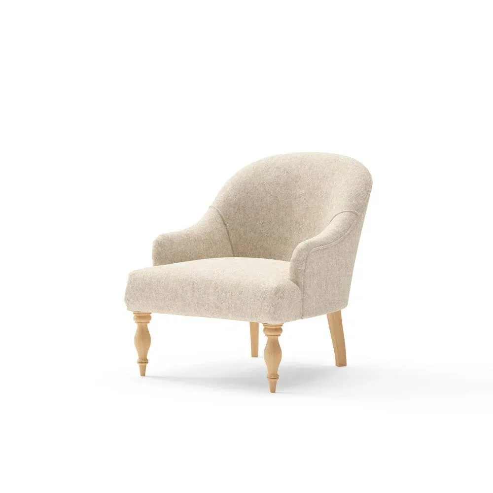 Armchair - Natural, Aquaclean Oxford