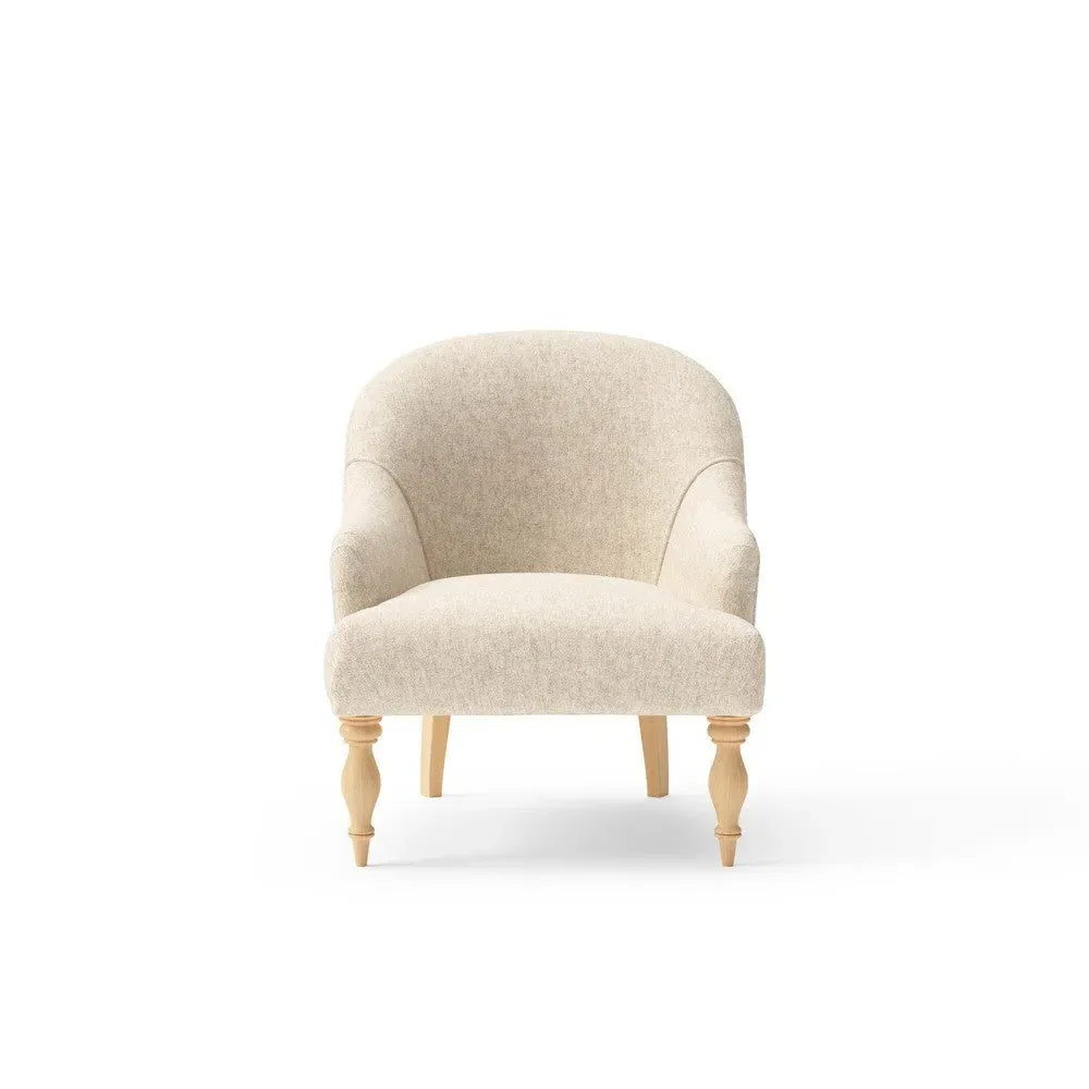 Armchair - Natural, Aquaclean Oxford