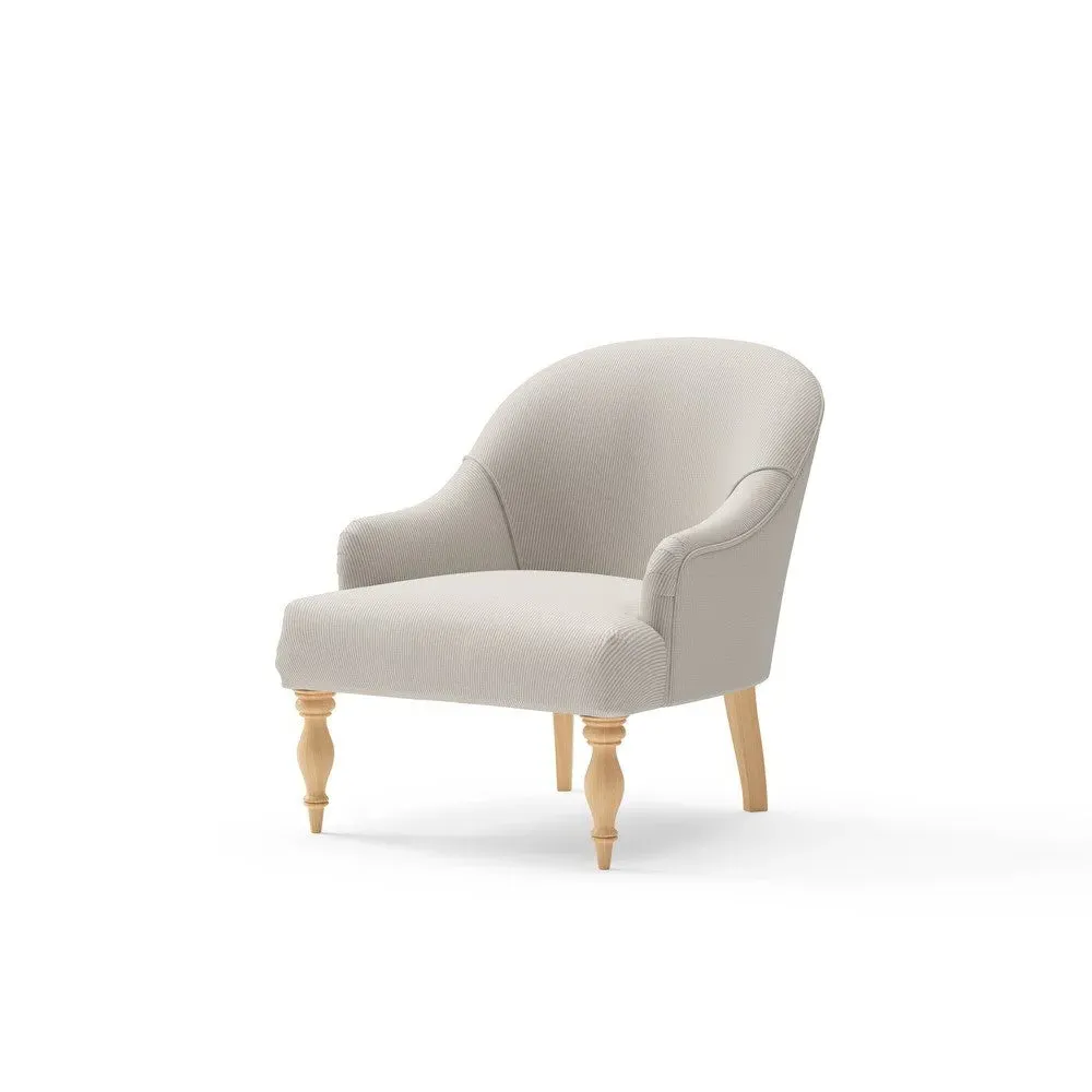 Armchair - Natural, Broadway Stripe