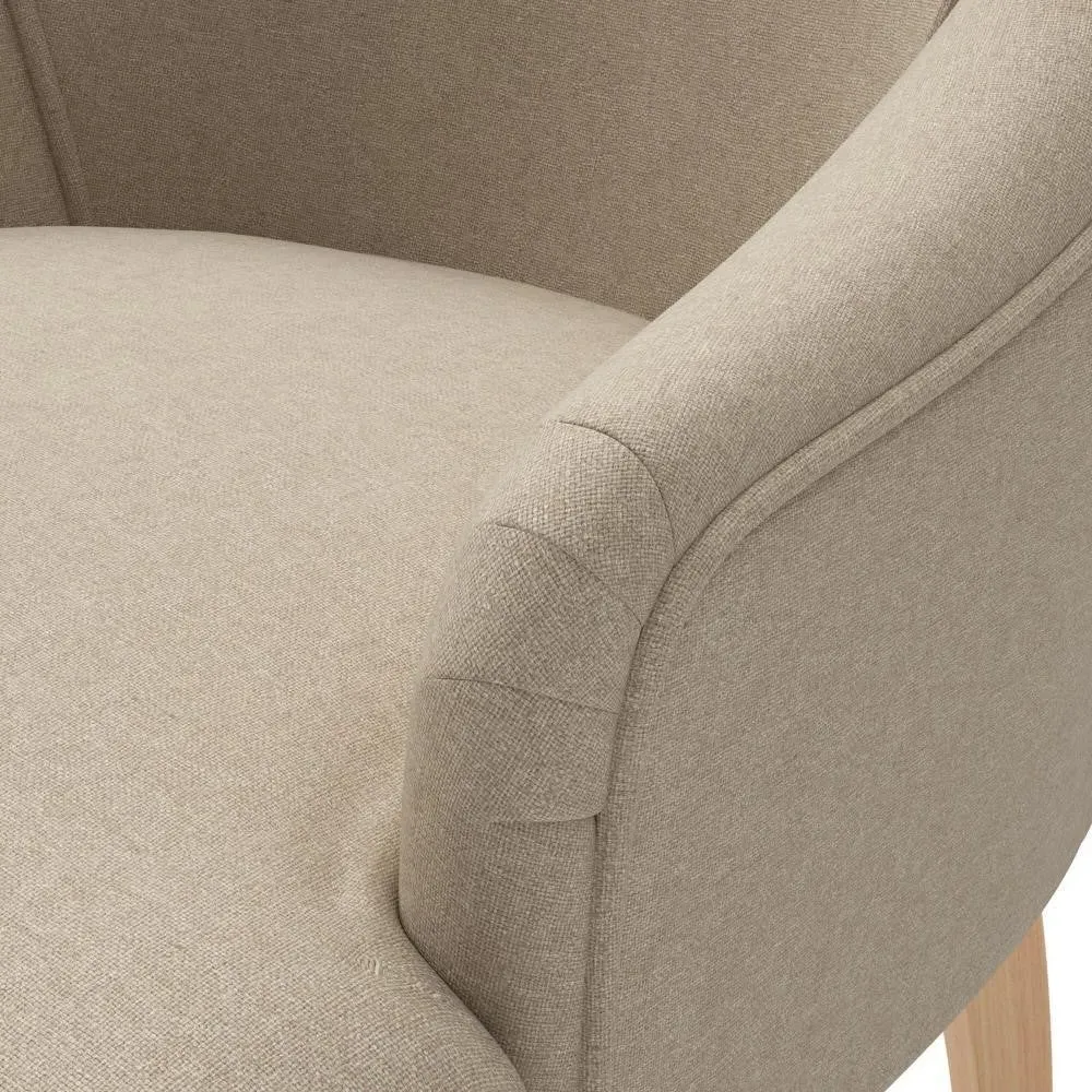 Armchair - Natural, House Linen Mix