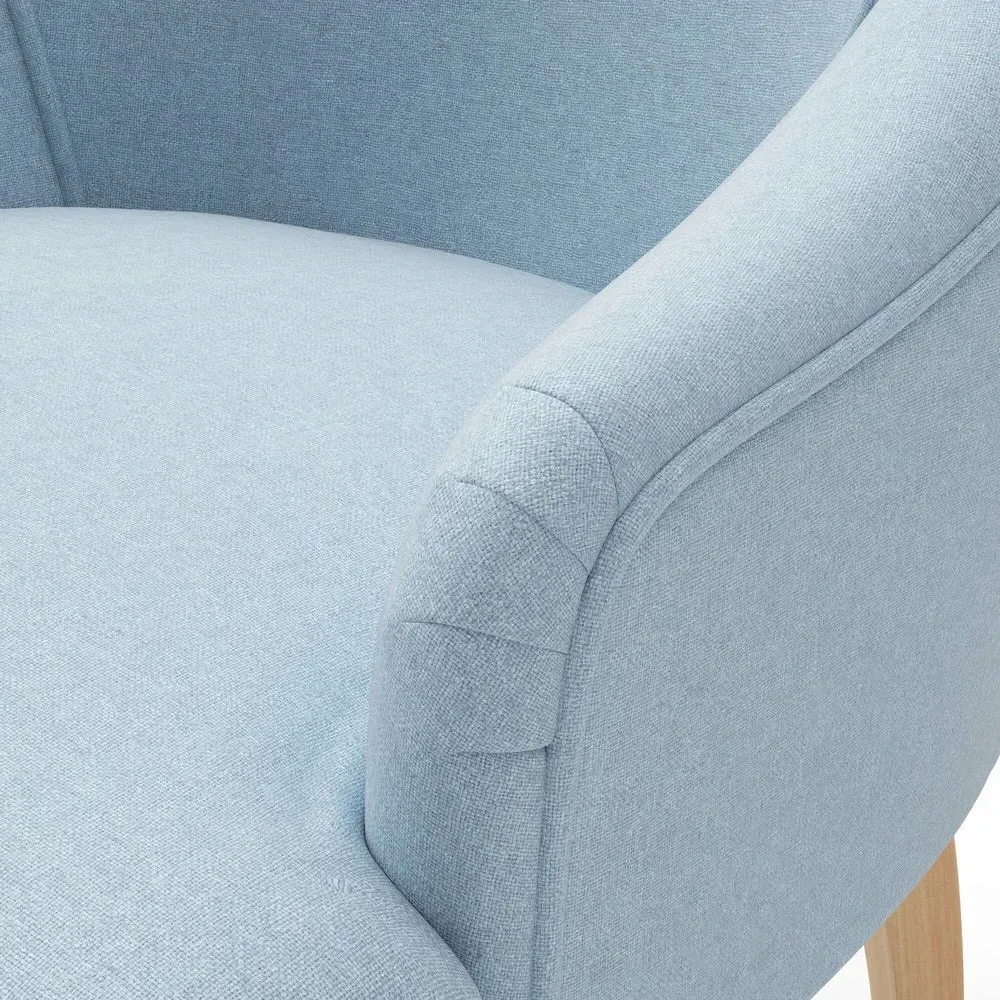 Armchair - Sky Blue, House Linen Mix