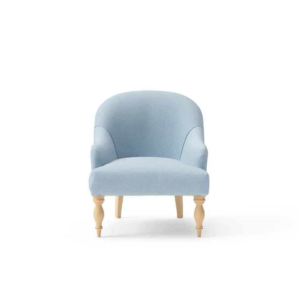 Armchair - Sky Blue, House Linen Mix