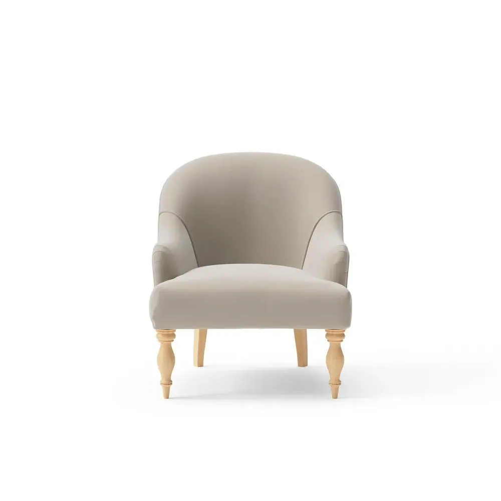 Armchair - Weathered Pebble, Matt Velvet