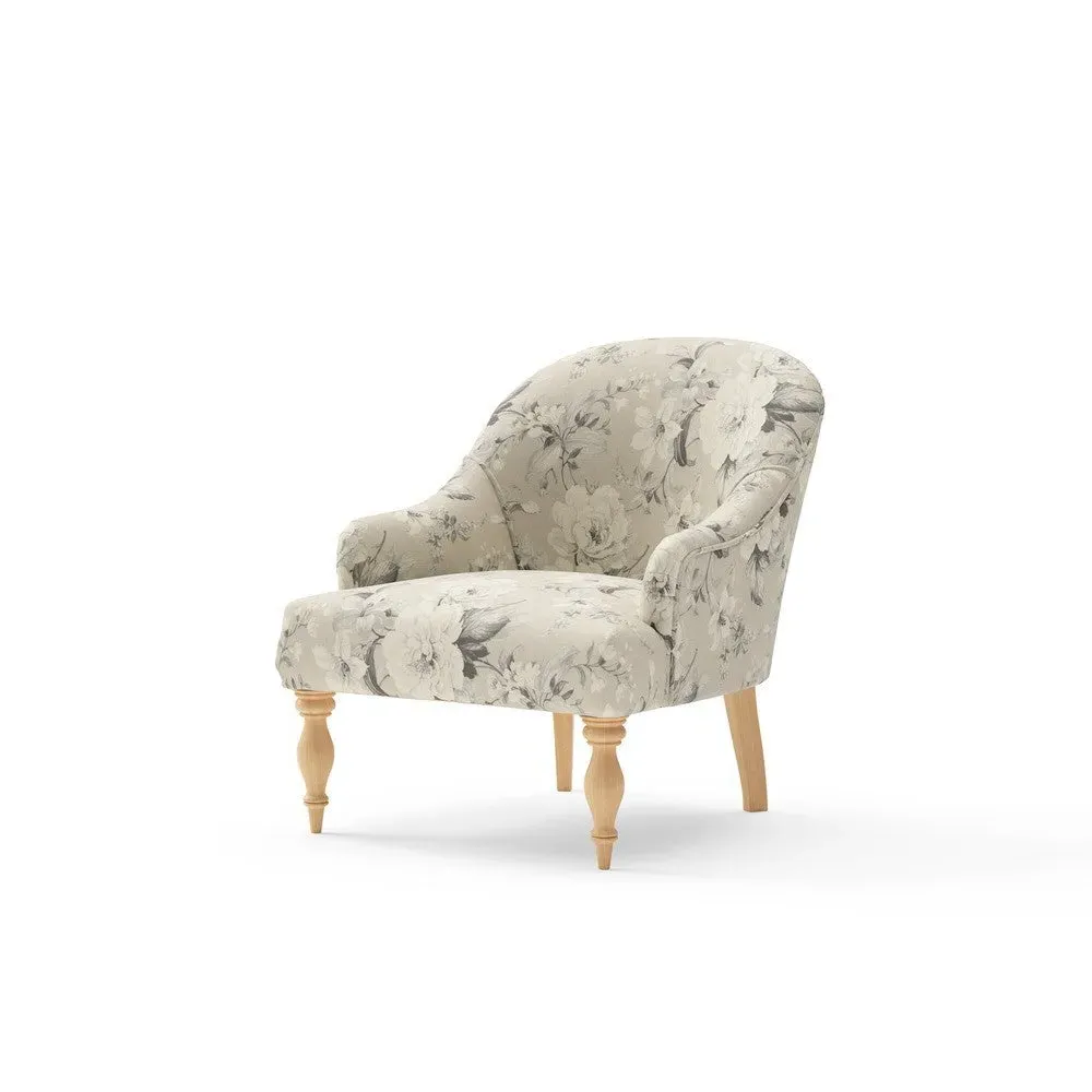 Armchair with Broadway Floral - Clay
