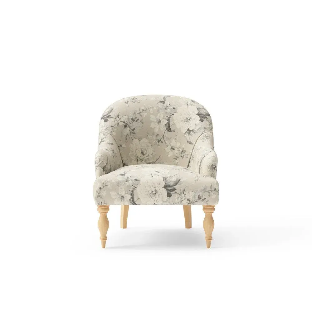 Armchair with Broadway Floral - Clay