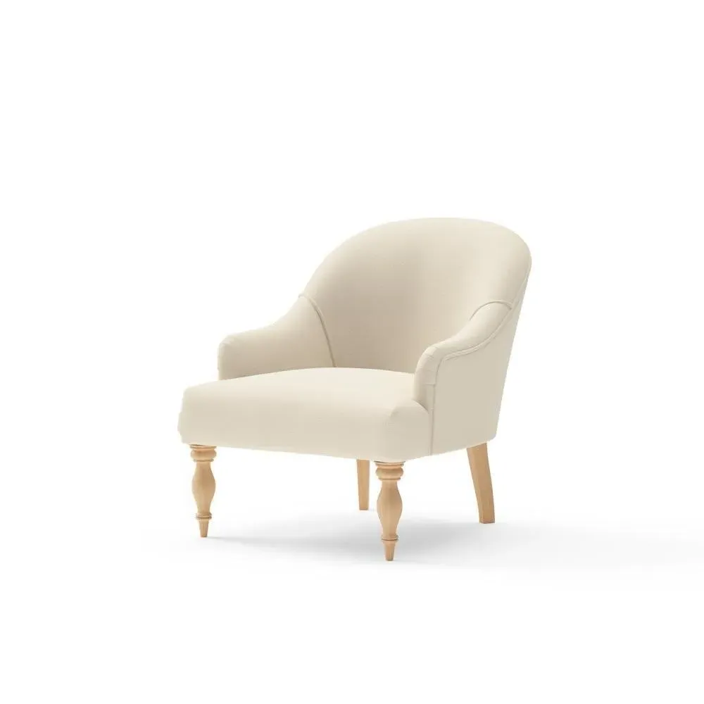 Charlotte Armchair - Cream, House Weave