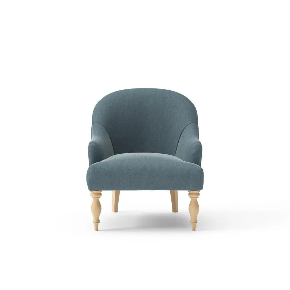 Charlotte Armchair - Teal, Eco Chenille image