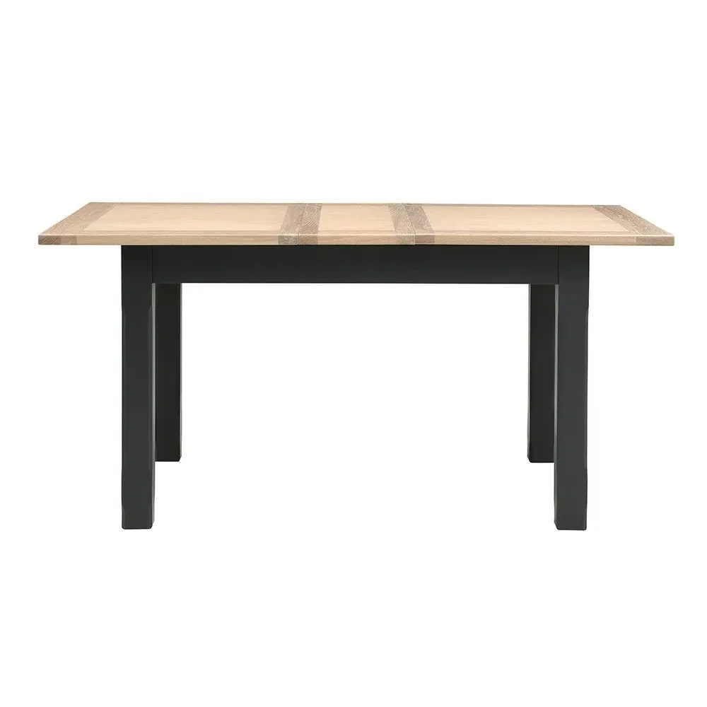 4-6 Seater Extending Dining Table - Grey, Oak
