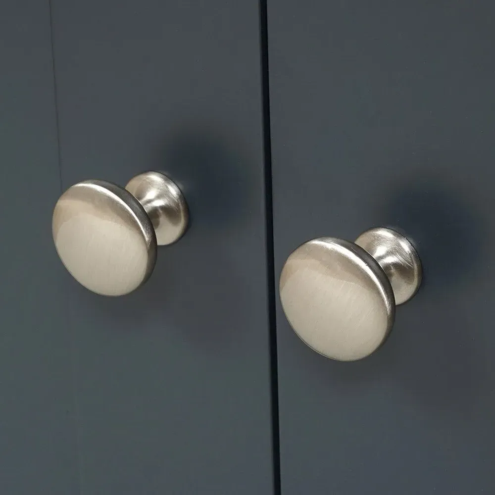 Alcove Display Cabinet - Charcoal