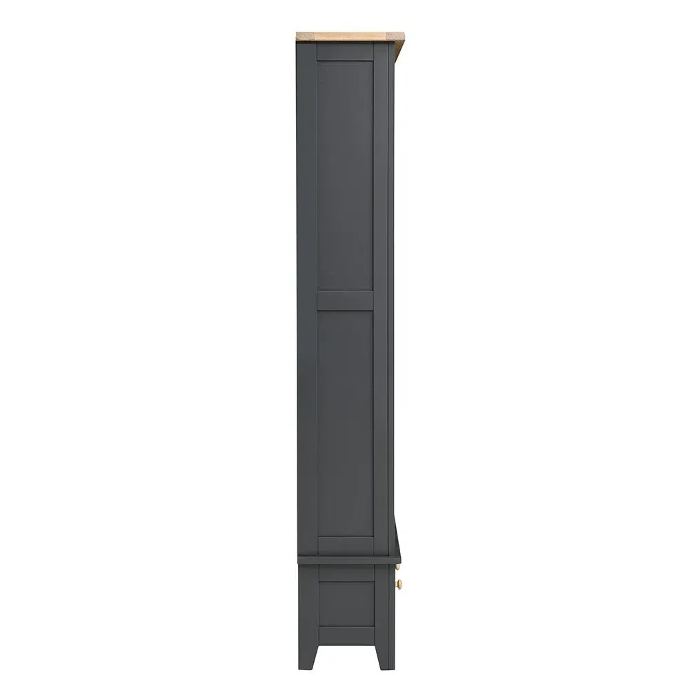 Chester Charcoal Grand Bookcase