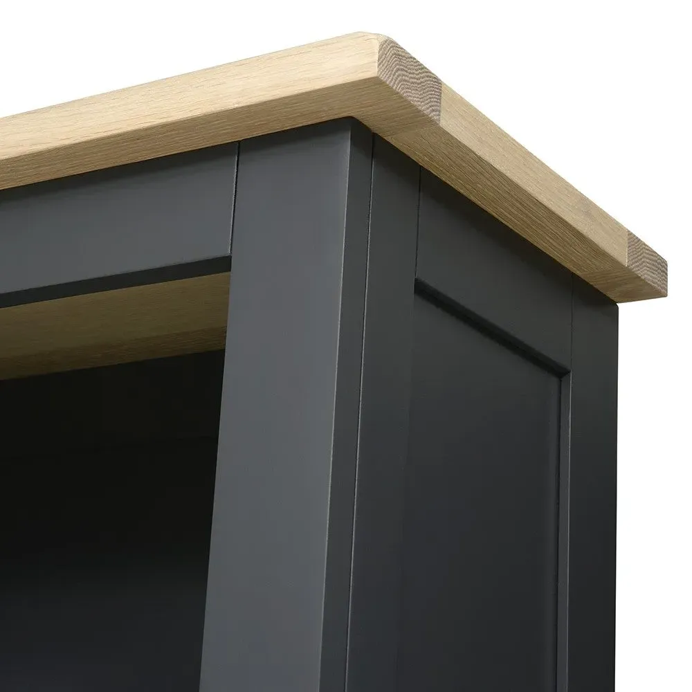 Chester Charcoal Grand Bookcase