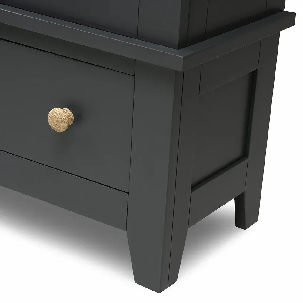 Chester Charcoal Grand Bookcase