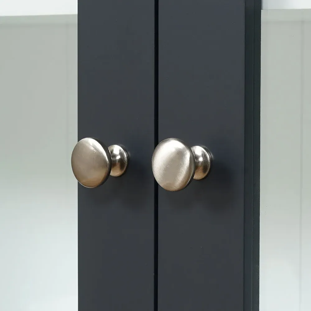 Chester Charcoal Large Glazed Dresser