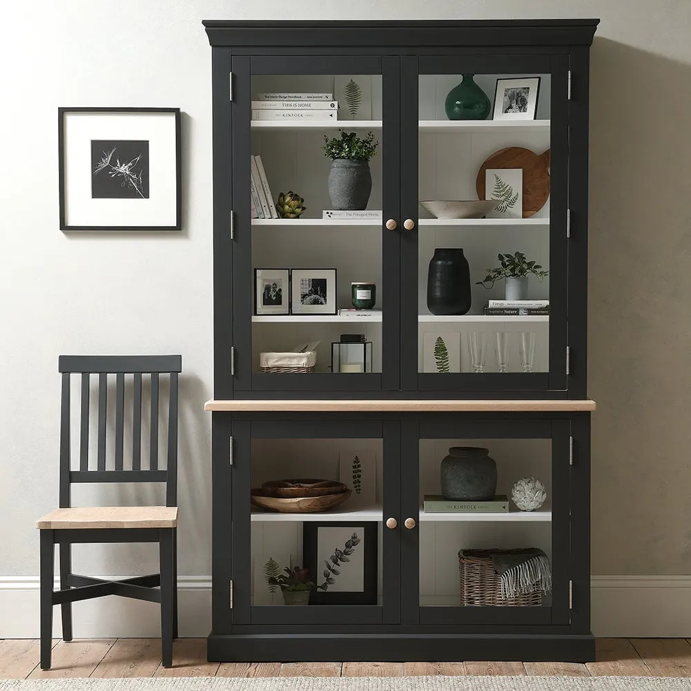 Chester Charcoal Large Glazed Dresser