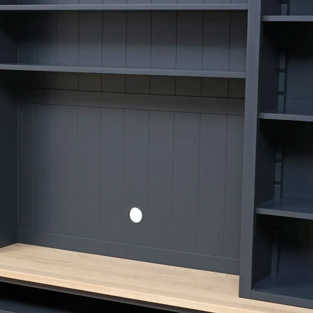 Chester Charcoal TV and Media Storage Unit - Charcoal